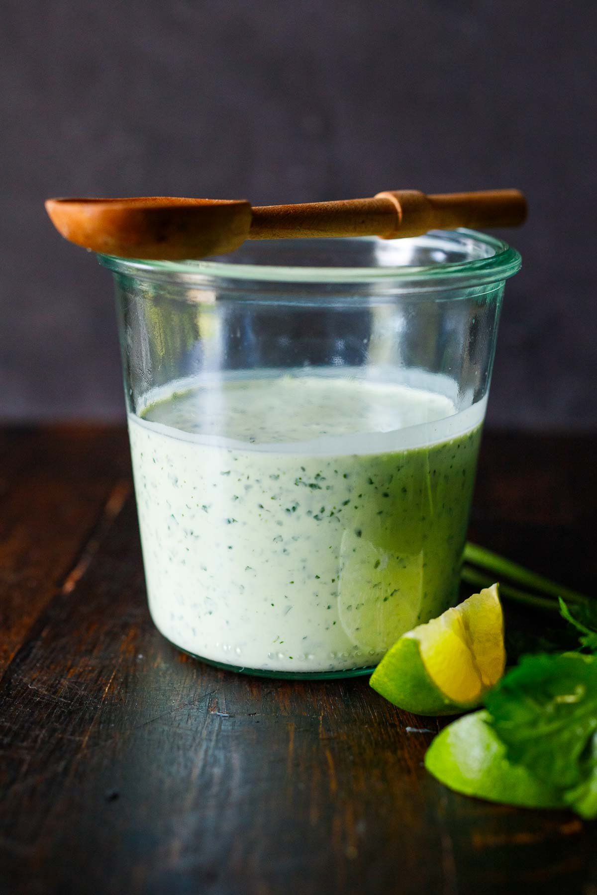 cilantro lime crema